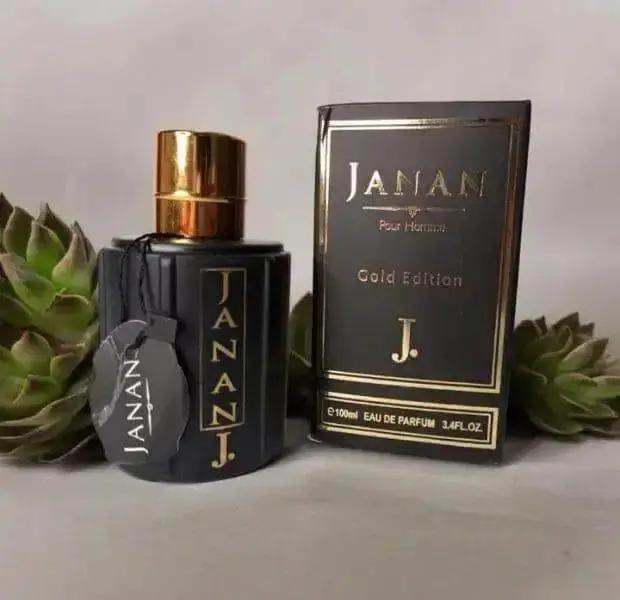 J. Janan Gold Edition Eau de Parfum for Men | Fruity, Leather & Woody EDP | 100ml 