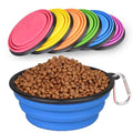 Collapsible Pet Bowl – Portable Silicone Dog & Cat Travel Feeding Bowl Femdelux
